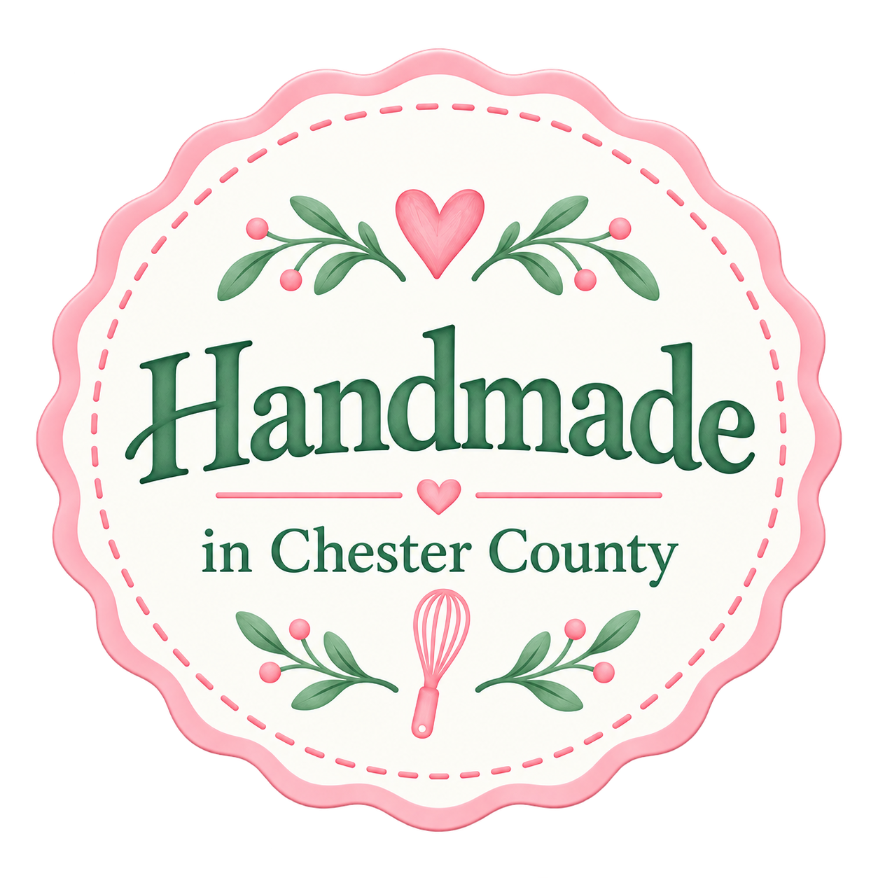 Handmade in Chester County badge
